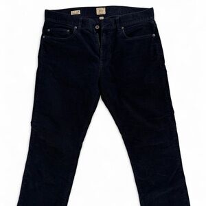 J. Crew Men's Dark Blue Corduroy Pants
